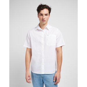Lee  PATCH SHIRT BRIGHT WHITE
