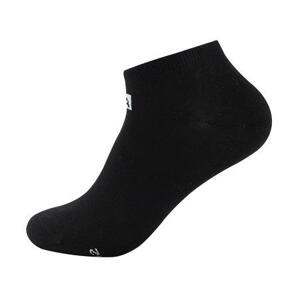 Alpine Pro ponožky dlouhé unisex 3UNICO černé 3páry L, Černá
