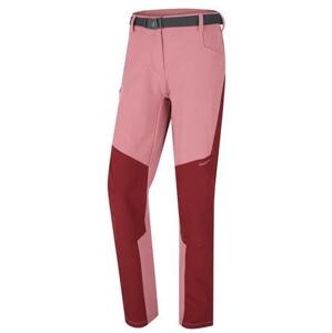Husky Dámské outdoor kalhoty Keiry L bordo/pink M