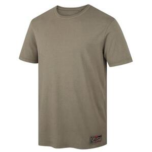 Husky Pánské bavlněné triko Tee Base M dark khaki XL