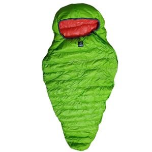 Péřový spací pytel KWAK Rosnička R170 barva: zelená - červená