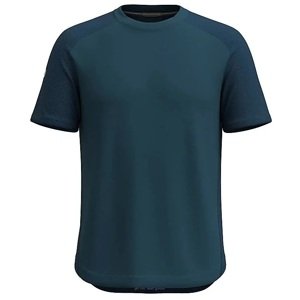 Smartwool M ACTIVE MESH SHORT SLEEVE TEE twilight blue Velikost: L pánské tričko