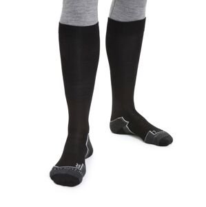 Pánské merino ponožky ICEBREAKER Mens Ski+ Ultralight OTC, Black velikost: 42-44 (M)
