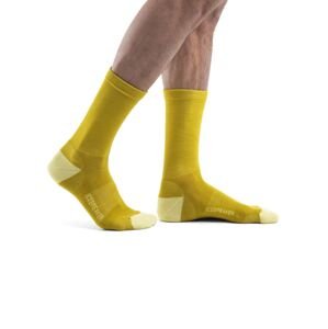Pánské merino ponožky ICEBREAKER Mens Lifestyle_Light Crew, Lux/Lucid velikost: 44,5-46,5 (L)