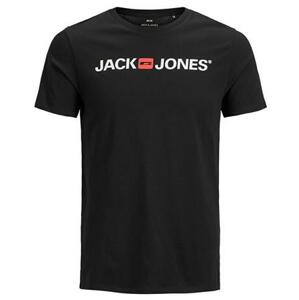 Jack&Jones Pánské triko JJECORP Slim Fit 12137126 Black XL