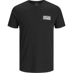 Jack&Jones Pánské triko JJECORP Slim Fit 12151955 Black M