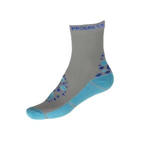 Progress KIDS SUMMER SOX dětské funkční ponožky bílá modrá