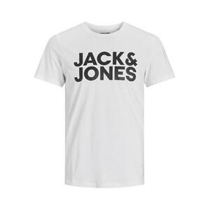 Jack&Jones Pánské triko JJECORP Slim Fit 12151955 White M