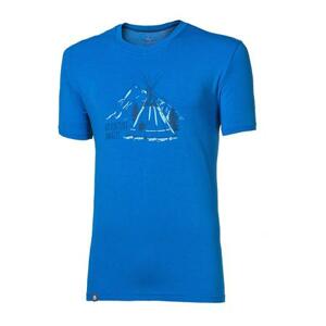 PROGRESS PIONEER "TEEPEE" pánské triko s bambusem XXL středně modrá