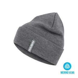 Husky Pánská merino čepice Merhat 1 lt. grey melange L-XL, L / XL