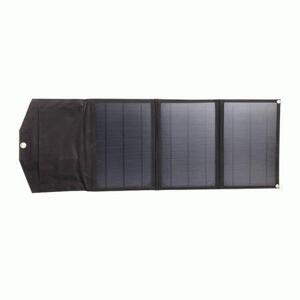 XO Foldable solar charger 21W 2xUSB black XRYG-280-3