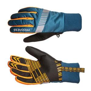 Progress rukavice SNOWSPORT GLOVES tmavě modrá/kari M, tm.modrá/kari