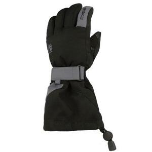 Eska Dětské lyžařské rukavice Linux Shield black|grey XS, Černá / šedá