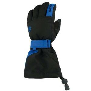 Eska Dětské lyžařské rukavice Linux Shield black|steel blue XS