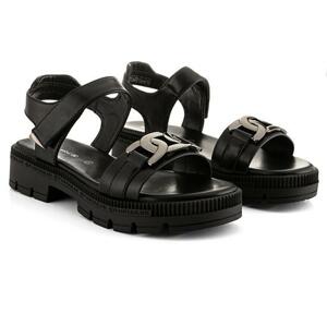 Tom Tailor Dámské sandály 5399603 black 40