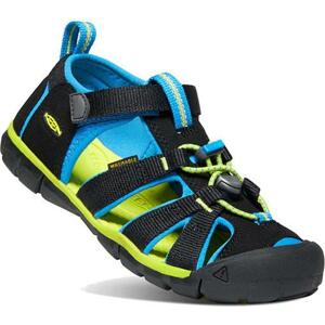 KEEN Dětské sandály SEACAMP 1022969 black/brilliant blue 24