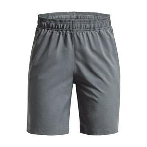 Under Armour Chlapecké kraťasy Woven Graphic Shorts pitch gray YL, 150 - 160