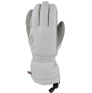 Eska Dámské lyžařské rukavice White Cult light grey 7,5