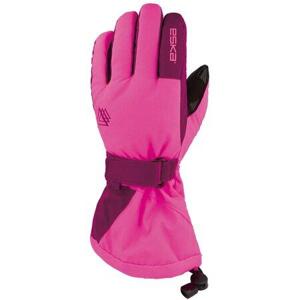Eska Dětské lyžařské rukavice Linux Shield pink | berry S