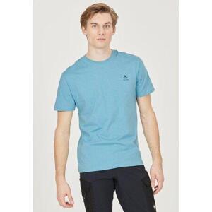 Whistler Pánské bavlněné tričko Blair M O-neck T-Shirt adriatic blue L