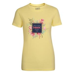 NAX Dámské triko SEDOLA elfin varianta pc L, Žlutá