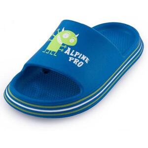 ALPINE PRO Dětské obuv letní LARINO electric blue lemonade 32, Modrá