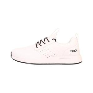 NAX Pánská městská obuv LUMEW white 41, Bílá