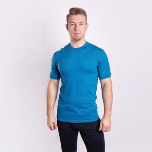 PROGRESS MS NKR pánské funkční tričko s krátkým rukávem S petrol (sv.modrá)