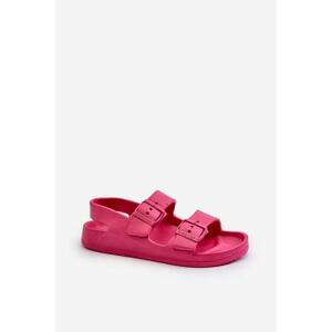 Big Star Shoes Dětské lehké sandále s přezkami BIG STAR Fuchsia Velikost: 35, Růžová
