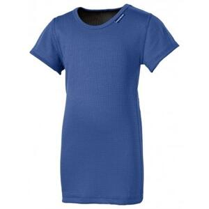 PROGRESS MS NKRD dětské funkční tričko s krátkým rukávem 116/1 středně modrá