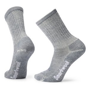 Smartwool CLASSIC HIKE LIGHT CUSHION CREW light gray Velikost: XL ponožky