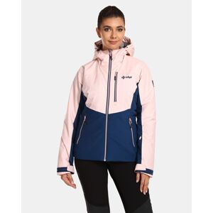 Kilpi FLIP-W Světle růžová Velikost: 46 dámská lyžařská bunda
