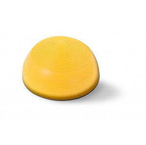 LEDRAGOMMA TONKEY Balanční polokoule HALF BALL 14 cm - žlutá