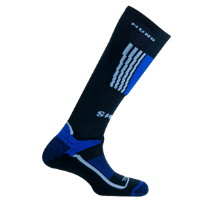 MUND SNOWBOARD lyžařské ponožky tm.modré/modré Typ: 41-45 L