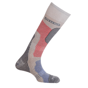 MUND SKIING PRIMALOFT lyžařské ponožky šedé Typ: 31-35 S