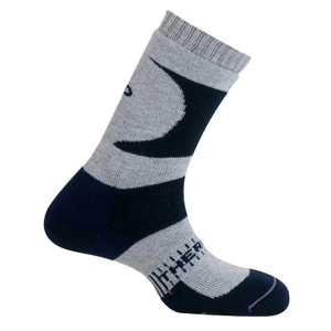 MUND K2 trekingové ponožky šedé Typ: 46-49 XL
