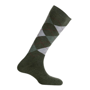 MUND EQUITACION INVIERNO ponožky zelené M  36-40 Typ: 36-40 M