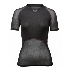 dámské funkční triko BRYNJE Lady Wool Thermo light T-Shirt Barva: Černá, Velikost: S (36-38)