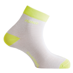 MUND CYCLING/RUNNING ponožky bílo/žluté Typ: 46-49 XL