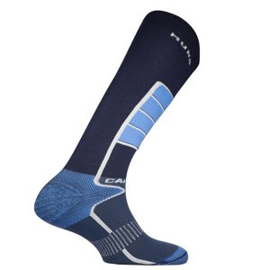 MUND CARVING lyžařské ponožky sv.modré/tm.modré Typ: 42-45 L